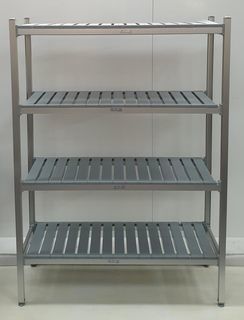 CCE Aluminum Shelving 4 Tier 1375mm x 355 x 2000 - $737.69 + GST